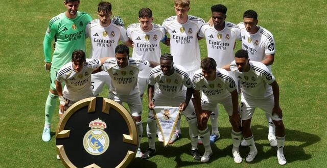 photo le real madrid a décollé avec du retard de l’aéroport de palm beach en raison des conditions météorologiques. © sandra montanez, getty images via afp