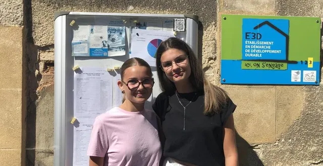 photo  yzea et maïlys ont toutes les deux décroché leur brevet.  &copy;  ouest-france 