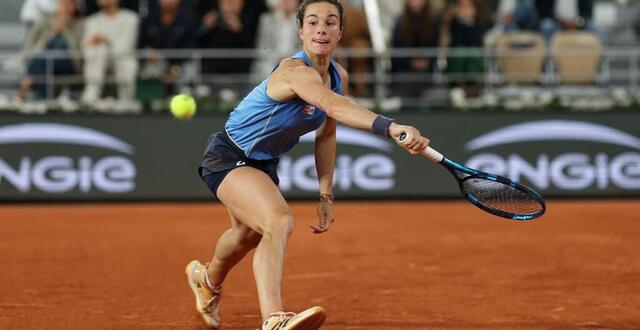 photo loïs boisson lors des demi-finales de roland garros face à coco gauff le 5 juin 2025. © getty images via afp