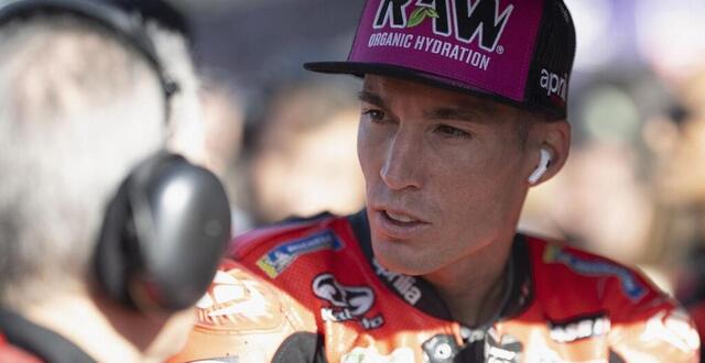 photo  ancien pilote motogp, aleix espargaró va s’élancer sur le tour d’autriche en cyclisme.  ©  mirco lazzari / afp 