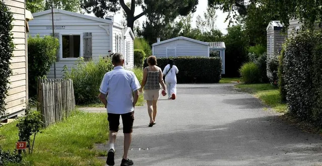 photo  l’hôtellerie de plein air a enregistré un « rebond » au printemps.  &copy;  archives marc roger/ouest-france 
