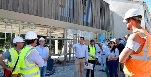 photo  « l’îlot denfert-rochereau sera demain un espace de liaison entre le pontreau et la colline saint-andré », rappelle jérôme baloge, maire de niort et président de l’agglo.  &copy;  co – marie delage 