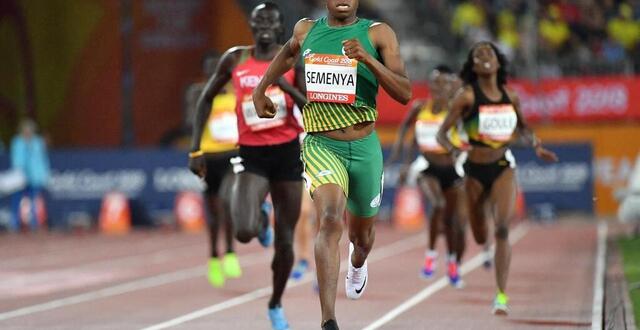 photo l’athlète hyperandrogène caster semenya a obtenu gain de cause dans une décision rendue par la cour européenne des droits de l’homme (cedh), ce jeudi. © saeed khan / afp