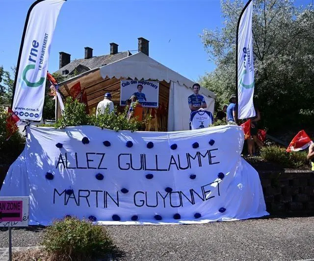 photo à sainte-honorine-la-chardonne, village de guillaume martin-guyonnet, on est impatients.  ©  ouest-france