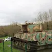 photo le char tigre, vestige de la seconde guerre mondiale, a plutôt grise mine.