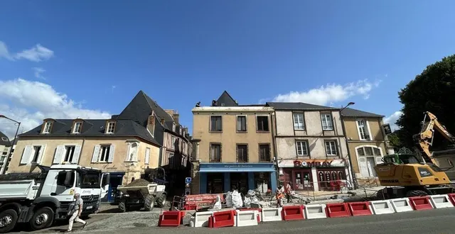 photo  les commerçants qui se situent sur les zones de travaux des chronolignes peuvent demander une indemnisation.  &copy;  le maine libre 