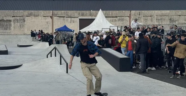 photo  après une première édition en mars 2024, le festival de la glisse revient ce samedi 12 juillet 2025 au skatepark d’alençon.  &copy;  archives ouest-france 