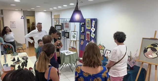 photo  la 4e édition d’estiv’art est lancée depuis mercredi 9 juillet et se tiendra jusqu’au dimanche 21 septembre.  &copy;  ouest-france. 