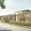 photo le projet porté par l’architecte bruno huet a été retenu pour faire de juigné le site administratif de la communauté de communes loire-layon-aubance en 2028.