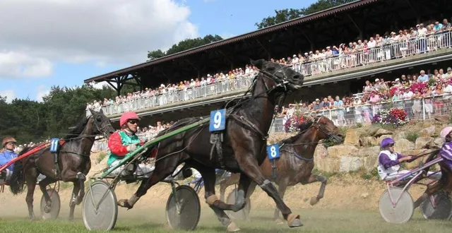 photo  l’hippodrome de bagnoles-de-l’orne se situe sur la route de l’hippodrome.  &copy;  archives ouest-france 