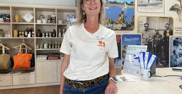 photo  julia leutelt est agente à l’office du tourisme de la bernerie-en-retz depuis 2006.  &copy;  ouest-france 