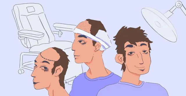 photo  greffe de cheveux  &copy;  . marine fleury / ouest-france 