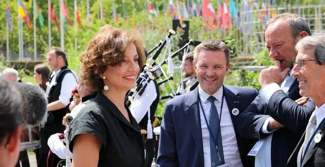 photo  audrey azoulay, directrice générale de l'unesco, à paris samedi 12 juillet 2025.  &copy;  dr 