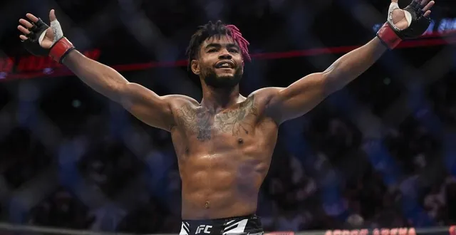 photo morgan charrière a remporté son combat de l’ufc nashville. © archives julien de rosa / afp