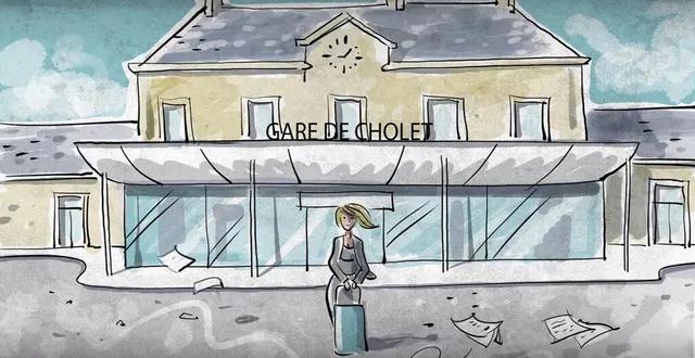 photo  chloé, l’héroïne de « la traque » débarque à cholet. elle ne sait pas encore quelle aventure lui réserve la ville !  &copy;  benoît vieillard 