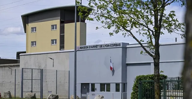 photo  la prison de lyon-corbas, dans le département du rhône, le 20 avril 2025.  &copy;  maxime jegat/photopqr/le progres/maxppp 