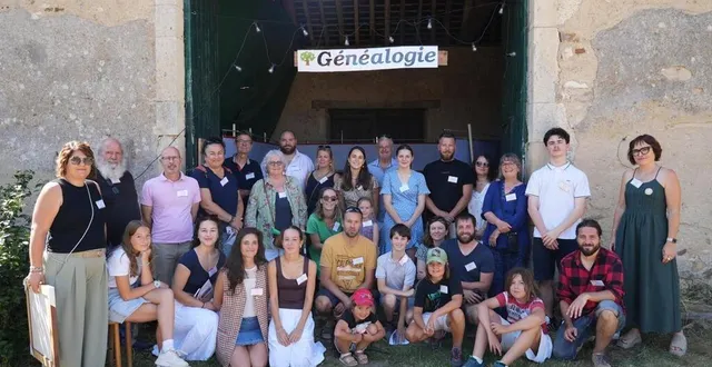 photo  la généalogie est le cœur de cette cousinade qui a permis de rassembler plusieurs familles éloignées par le temps et l’espace.  &copy;  ouest-france 