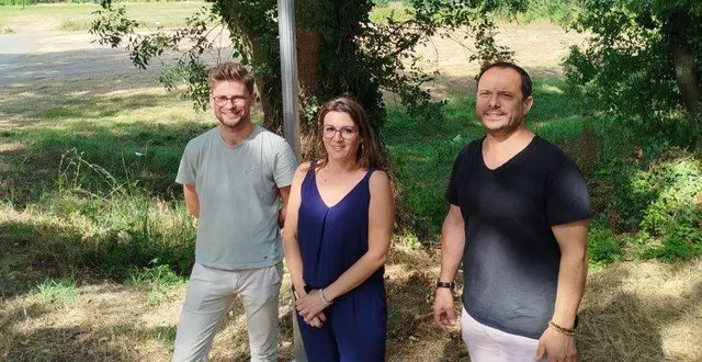 photo  étienne servillat, florence dhommé et wilfried bidet.  &copy;  ouest-france 