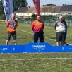 photo  frank haudouin est monté sur la première marche du podium. 