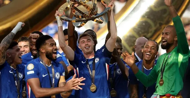 photo  cole palmer a été élu homme du match en finale.  ©  getty images via afp 