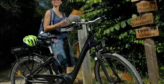 photo  parcourir les voies vertes et boucles dans le nord sarthe, un vrai plaisir, un vrai dépaysement.  &copy;  archives le maine libre - denis lambert 
