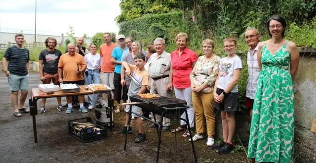 photo  un moment de convivialité partagé.  &copy;  ouest-france 
