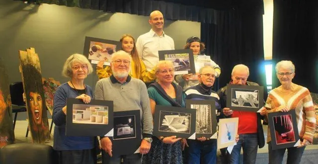 photo  chantal et jean-rené vigneron (tout à gauche) lors d’un concours en 2021.  &copy;  co 