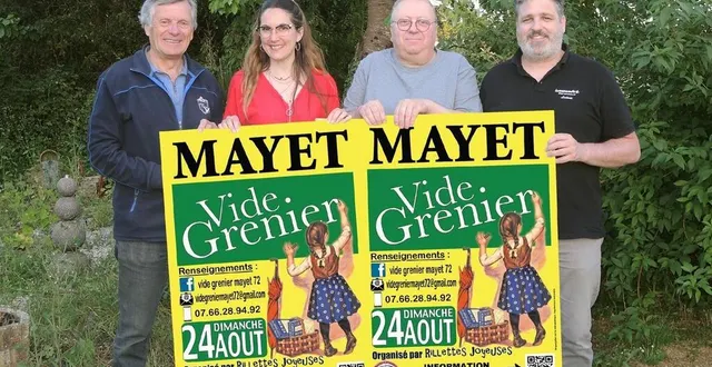 photo  les inscriptions sont ouvertes pour le traditionnel grand vide-greniers du 24 août à mayet.    &copy;  le maine libre 