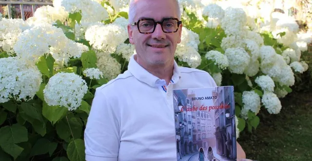 photo  bruno amato signe son 15e ouvrage avec l’aube des possibles.  &copy;  ouest-france 