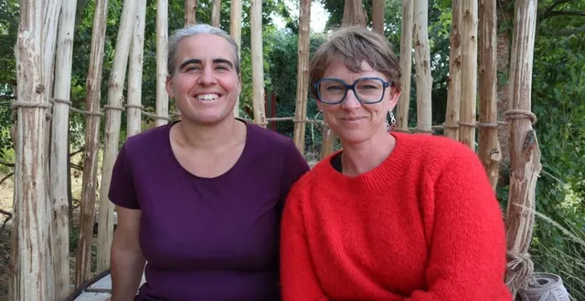 photo  mathilde descré et claire chataigner sont les organisatrices de cet événement.  &copy;  co 