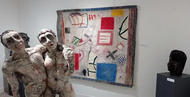 photo  une étonnante opportunité pour se laisser transporter au travers des matières et des médiums variés.  &copy;  ouest-france 