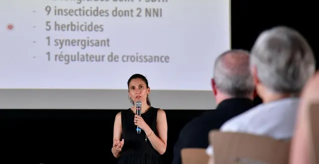 photo  les habitants de saint-symphorien n’ont pas caché leur stupéfaction et leurs craintes à la suite de la restitution des résultats par sabrina gaba.  &copy;  co - marie delage 