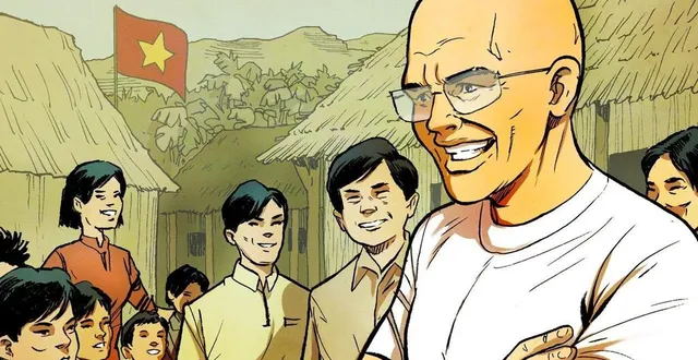 photo  en 1967, alexandre grothendieck se rend au nord vietnam, en guerre avec le sud, soutenu par les états-unis.  &copy;  christian papazoglakis / ouest-france 