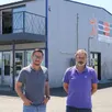 photo antoine dabouis et didier nerrière ont repris les commandes de l’entreprise s2m, spécialisée en métallerie.