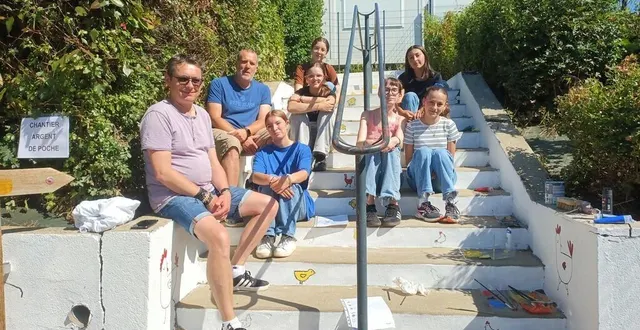 photo  14 jeunes louésiens ont participé aux chantiers argent de poche.  &copy;  ouest-france 
