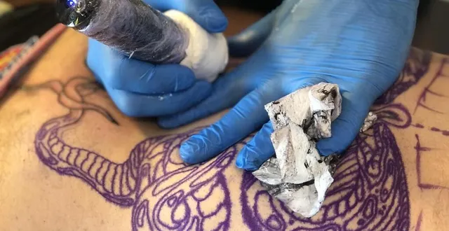 photo  ce sera la sixième édition de dentelle ink.  &copy;  archives ouest-france 