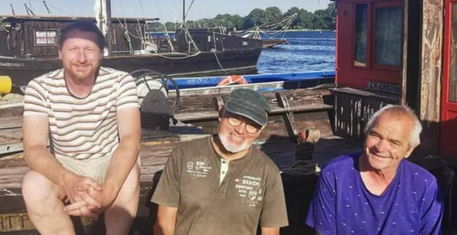 photo  de gauche à droite : nicolas leley, eric magloire et gilles mechin, de l’association gens d’louère.  &copy;  ouest-france 