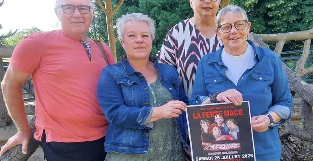 photo  à partir de la droite : catherine sallard, présidente de l’association anim’ferté ; jacqueline letissier, trésorière ; armelle journet, vice-présidente et secrétaire et jack chauveau, président de la compagnie even art.  &copy;  ouest-france 