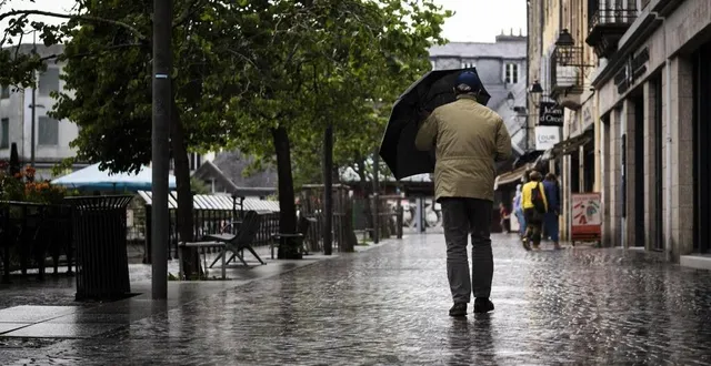 photo  des fortes pluies sont attendues en normandie.  &copy;  kevin guyot / archives ouest-france 