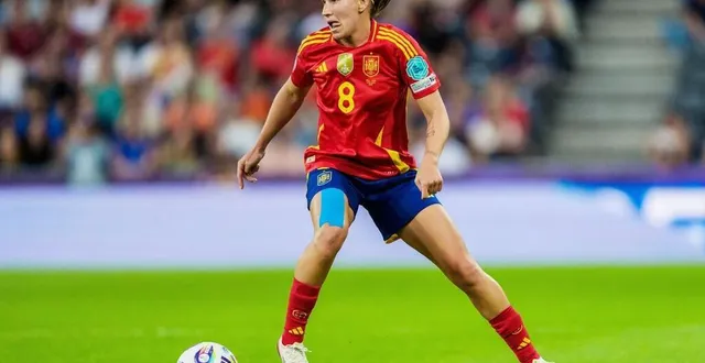 photo  mariona caldentey lors du match de l’espagne face à l’italie.  &copy;  bildbyran / afp 