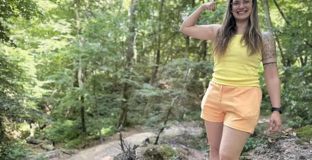 photo  océane lenglet, coach sportive, reprogramme son mini « koh lanta » début octobre.  &copy;  archives ouest-france 