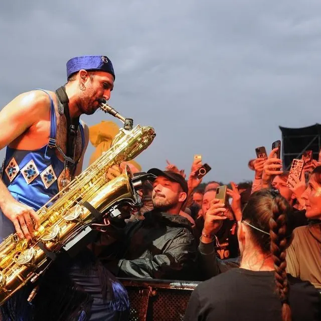 photo le groupe deluxe a enchaîné les solos de trompette.  ©  ouest-france