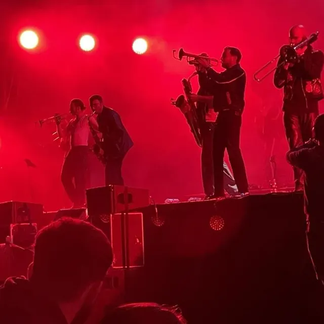 photo gallowstreet en pleine représentation, en fin de soirée.  ©  ouest-france