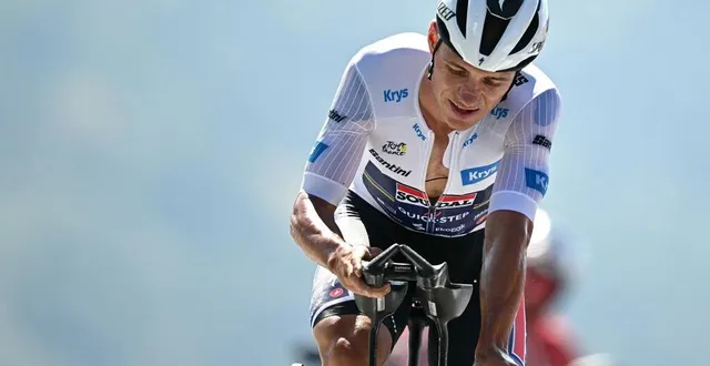 photo  remco evenepoel (soudal - quick-step) a abandonné sur la 14e étape du tour de france.  &copy;  loic venance / afp 