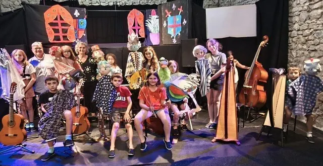 photo  les jeunes artistes.  &copy;  le maine libre 