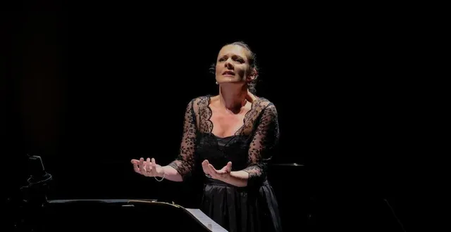 photo  la directrice artistique du festival de sablé chantera en clôture le samedi 23 août 2025.  &copy;  cédric leclercq 