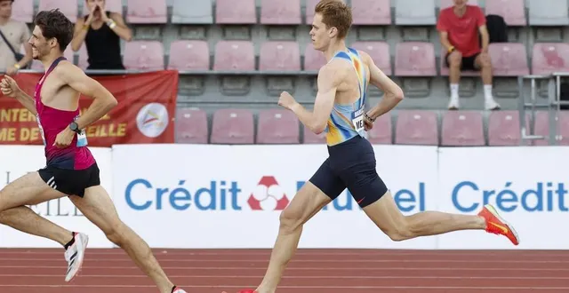 photo  yanis meziane a battu son record sur 800 m.  ©  boichard alexis/kmsp via afp 