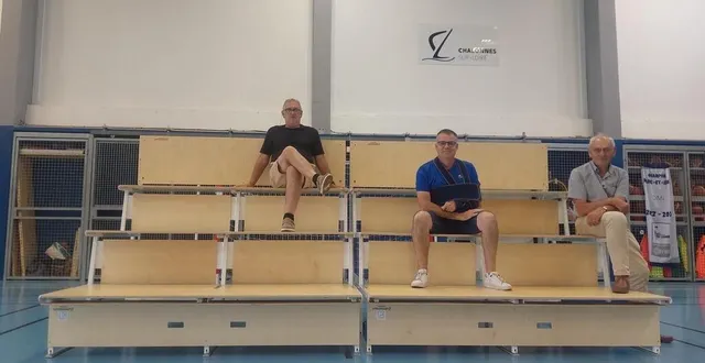 photo  philippe giteau, richard viau, et jean-claude sancereau, délégué à la sécurité et responsable des bâtiments.  &copy;  co 