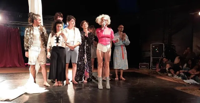 photo  le cabaret cirque termine traditionnellement le festival.  &copy;  ouest-france 