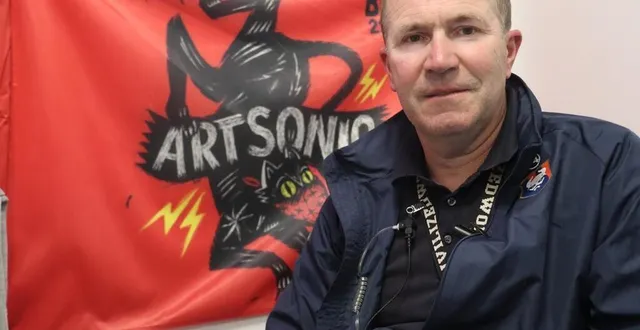 photo  benoît loret est le coprésident du festival art sonic, à briouze.  &copy;  ouest-france 